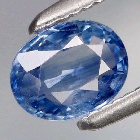 Amazing color in this .56ct cornflower blue Sapphire!