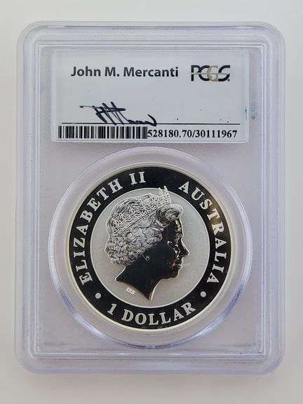 2014 P Wedge Tailed Eagle, PCGS MS70