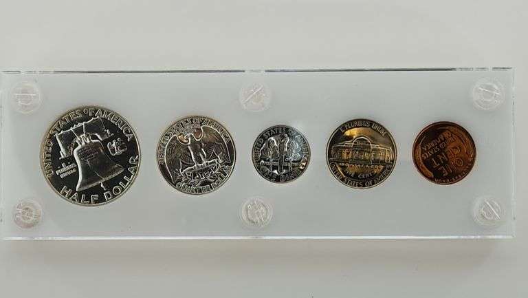 1952 United States Silver Proof Set, Capital Plastics Holder