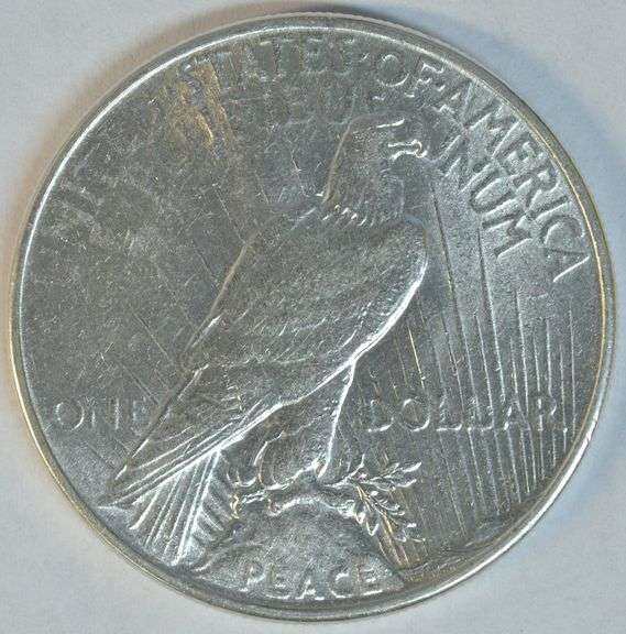 Near Gem BU 1934-P Peace Silver Dollar