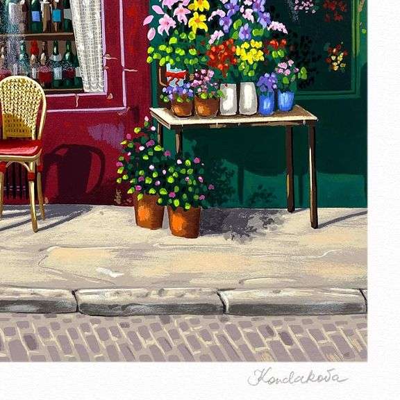 Les Rives de Notre Dame by Liudmila Kondakova