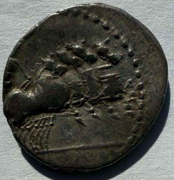 Roman Empire 85-84 BC Silver Denarius