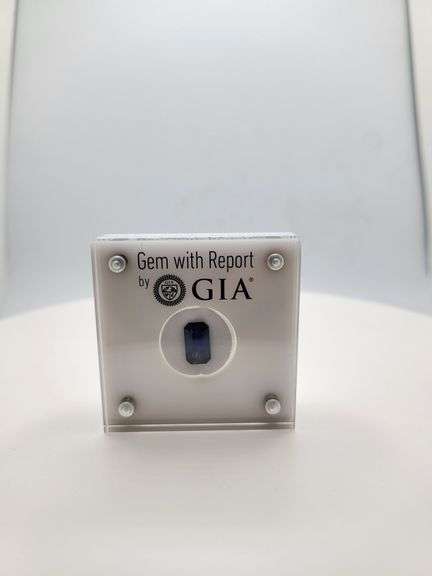 GIA Certified 3.37 CT Sapphire