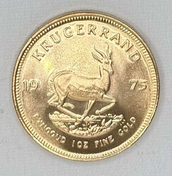 1975 Krugerrand Gold Coin 1oz