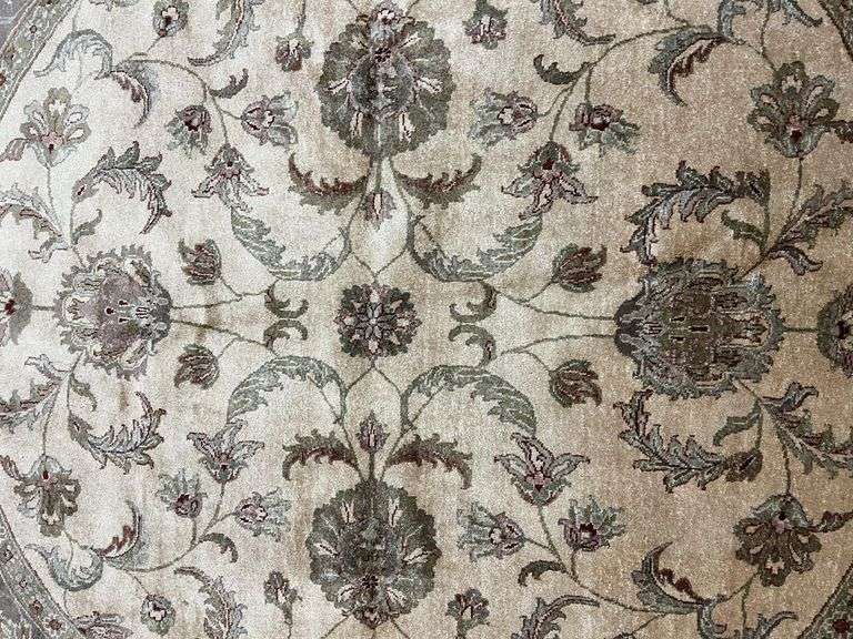 Handmade 9.1x9.1 Round Rug
