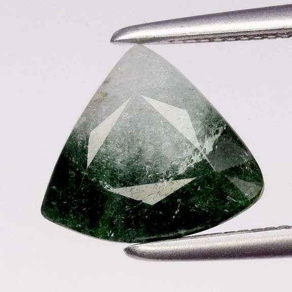 Designer grade 1.34ct bi-color monochromatic Tourmaline