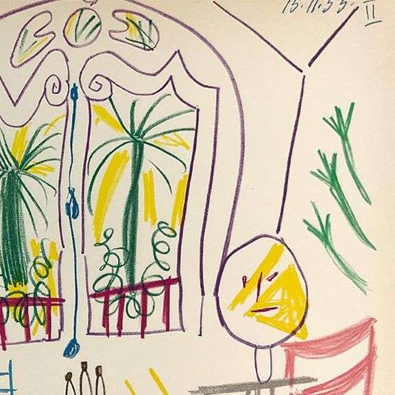 Carnet de Californie 15.11.55-II by Picasso (1881-1973)