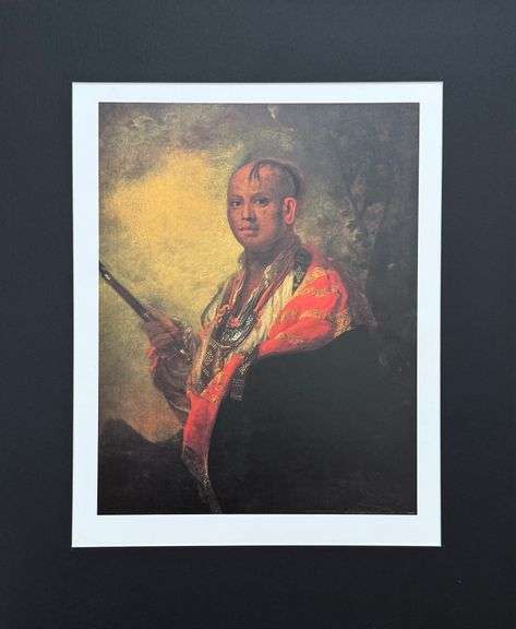 Collectible Joshua Reynolds, Syacust Ukah (Cherokee Chief)