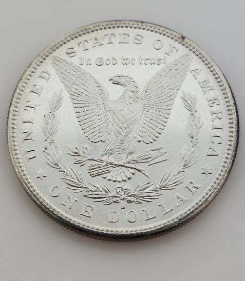 1881 S Morgan Silver Dollar, UNC "FLASHY"