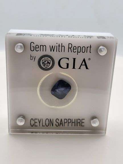 Very collectable GIA Certified 4.68 CT Sapphire