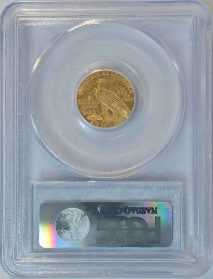 Near Gem BU 1927 $2.50 Indian Gold Piece. PCGS MS64