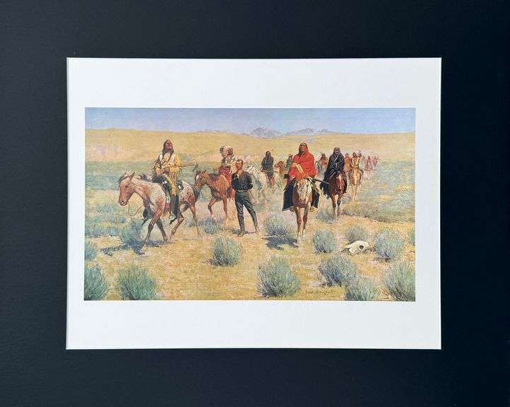 Rare Frederick Remington, Missing