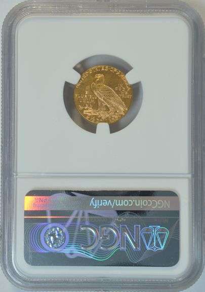 Very Choice BU 1927 $2.50 Indian Gold Piece. NGC MS63
