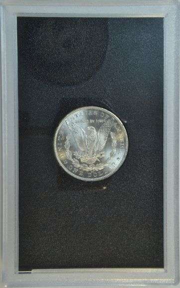 Choice BU 1884-CC Morgan Silver Dollar in original GSA pack