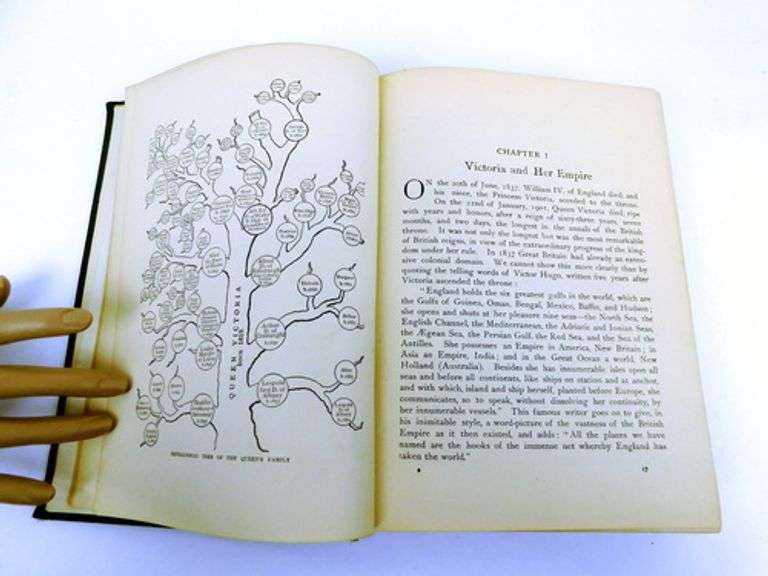 1901 The Life of Queen Victoria Antique Book