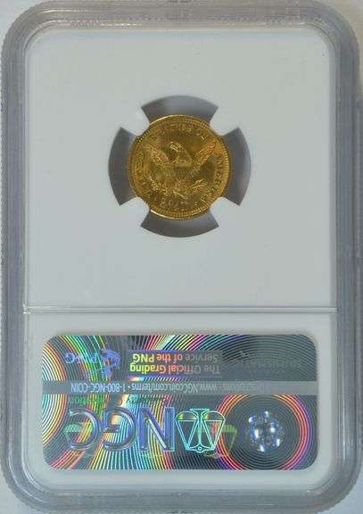 Blazing nearly Gem BU 1907 $2.50 Liberty Gold Piece. NGC MS64