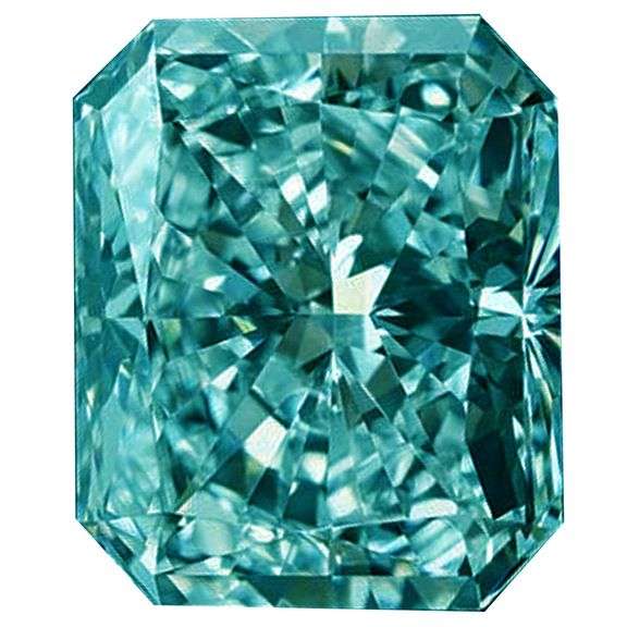 Dazzling 6 Ct Emerald Green Radiant Emerald Cut Fire Moisssanite Solitaire