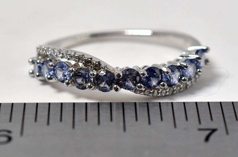 Amethyst Gemstone Ring in Sterling Silver