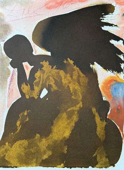 Highly Collectible and Rare Salvador Dali Original Llithograph from the 'Biblia Sacra' Suite