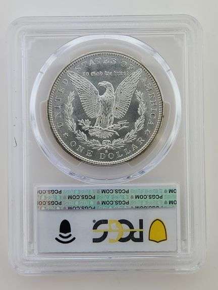 1882 S Morgan Silver Dollar, PCGS MS64
