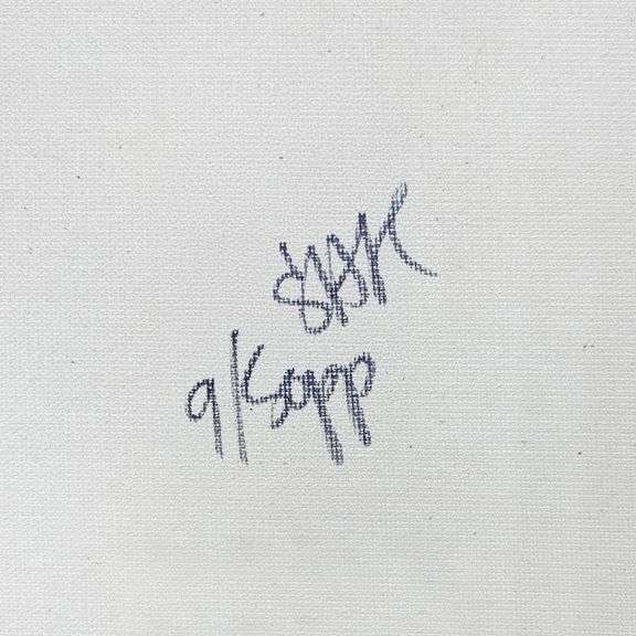 Jackson Pollock by Steve Kaufman (1960-2010)