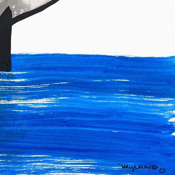 Whale Tail by Wyland