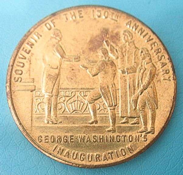 1939 NEW YORK WORLD'S  FAIR SOUVENIR MEDAL/TOKEN