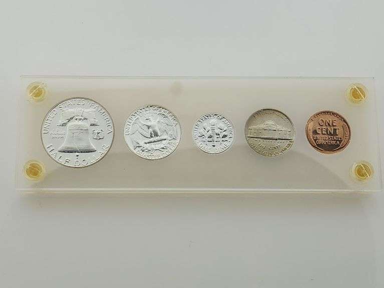 1955 United States Silver Proof Set, Capital Plastics Holder