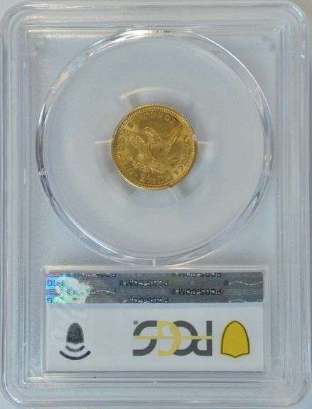 Stunning near Gem BU 1905 $2.50 Liberty Gold Piece. PCGS MS64