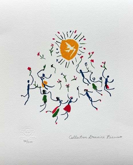 Pablo Picasso Limited Edition, Rhonde Au Soleil
