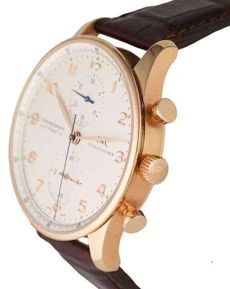 IWC Portuguese Chronograph IW371402, 41mm, Silver Dial, 18K Rose Gold Men’s Watch