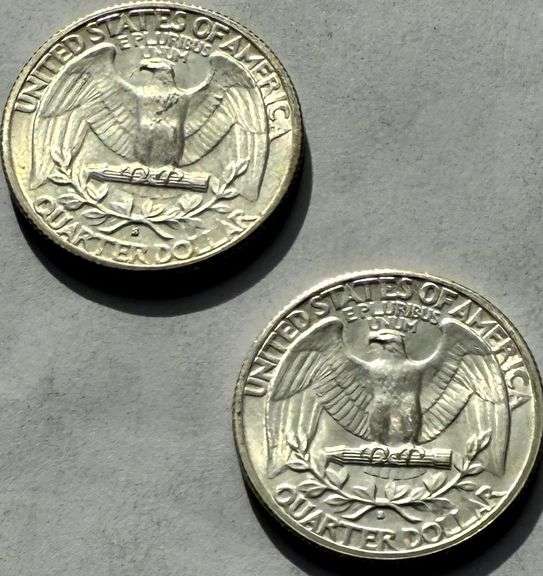 1941 P S Gem BU Washington Quarters.