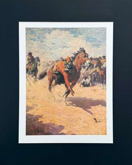 Collectible William R. Leigh, Western Sports