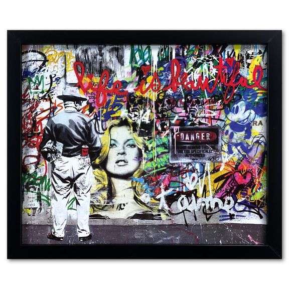 Brainwash Lithograph by Mr Brainwash