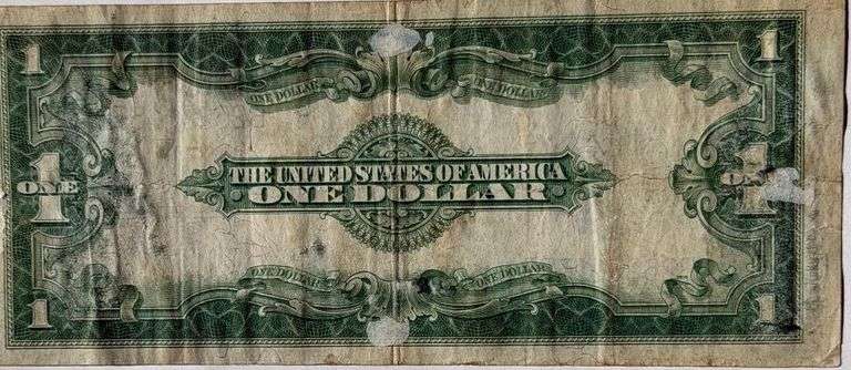Last Large Size US $1 Silver Certificate