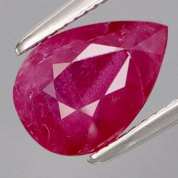UNTREATED! 1.58ct violet red Winza Ruby