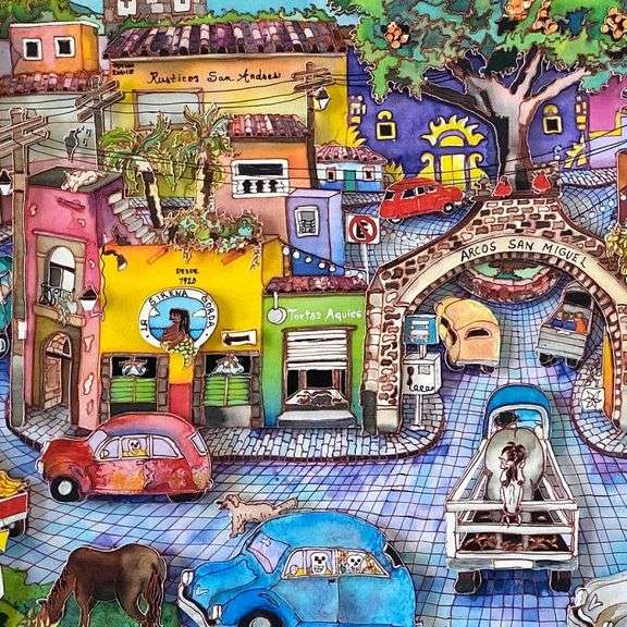 San Miguel de Allende, Mexico by Linnea Pergola