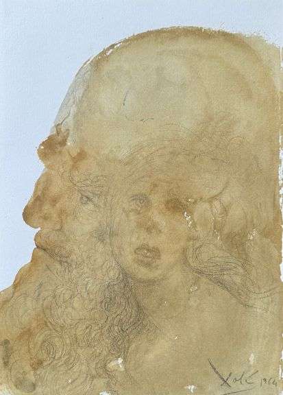 Highly Collectible and Rare Salvador Dali Original Llithograph from the 'Biblia Sacra' Suite