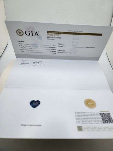 GIA Certified 2.07 CT Spinel