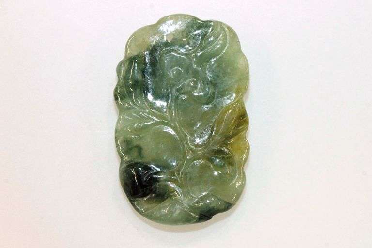Semi-Translucent Jadeite Pendant