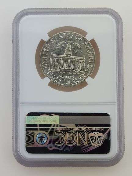 1946 Iowa Half Dollar, NGC MS65