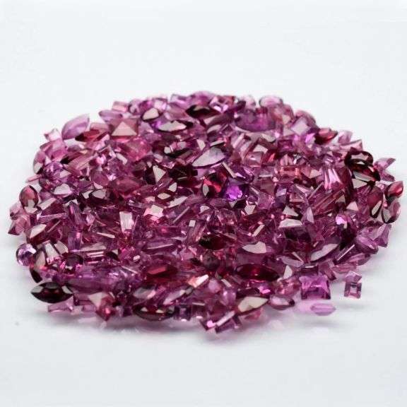 Massive! 40.45ct set of mixed shape Rhodolite Garnets!!!