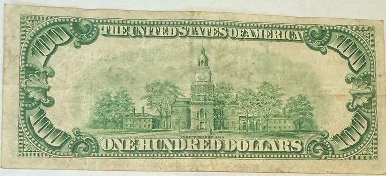 $100 1928 A Chicago Fed Reserve Note. Fr2151 G