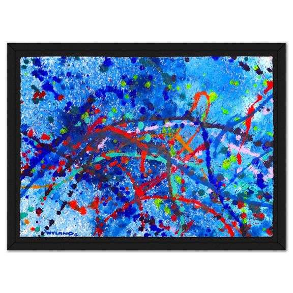 Untitled Abstract by Wyland