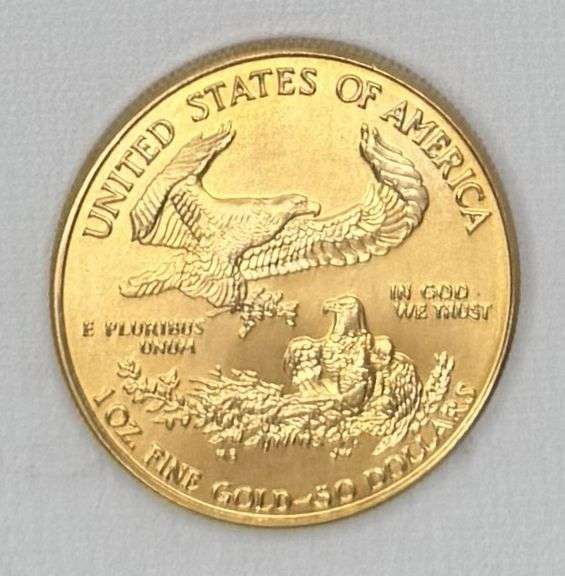 1999 American Eagle Gold Coin Uncirculated, 1 ounce