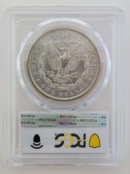 1885 Morgan Silver Dollar, PCGS MS63