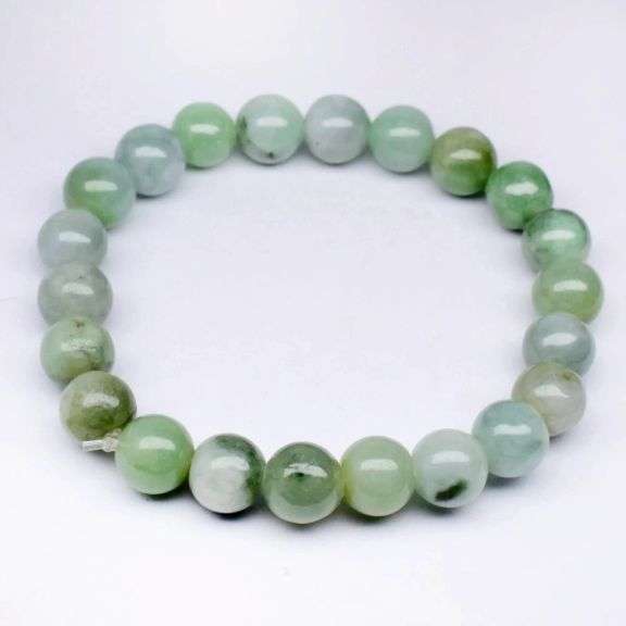 119.05 carats of natural pre-strung Burmese Jade!