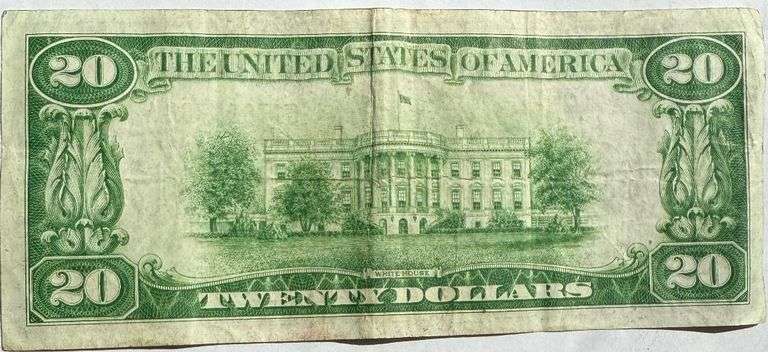 $20 Chicago 1928 B Gold Payable FRN.