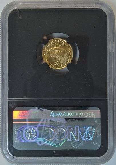 Flawless 1st Day of Issue 2021 (T-2) $5 Gold Eagle. NGC MS70
