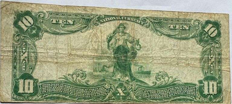 $10 First Mechanics Natl Bank Trenton 1902 Series National
